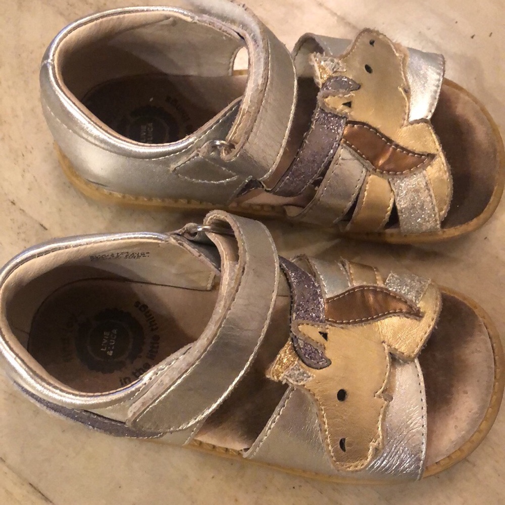 Livie and Luca Unicorn Sandals